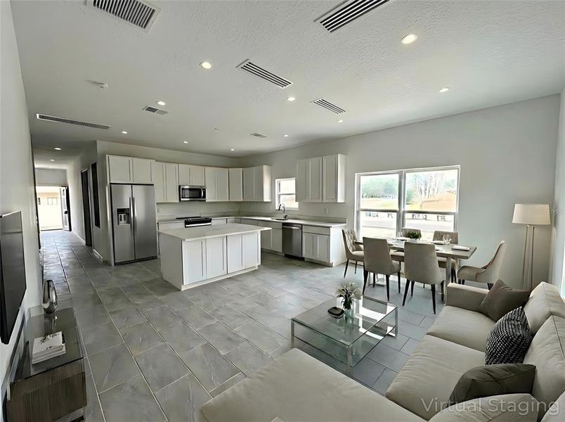 Furnished interior view inside a new home in , Sanford (Image 4).