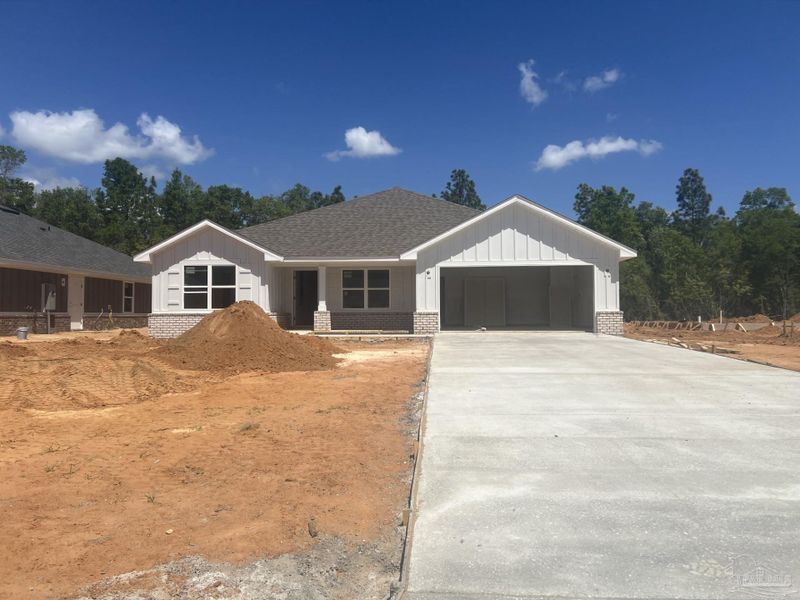 In-progress construction of a new home in Blossom Grove, Milton, FL (Image 19).