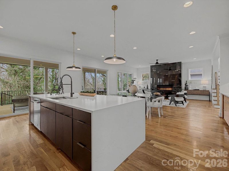 Furnished interior view inside a new home in , Charlotte (Image 31).