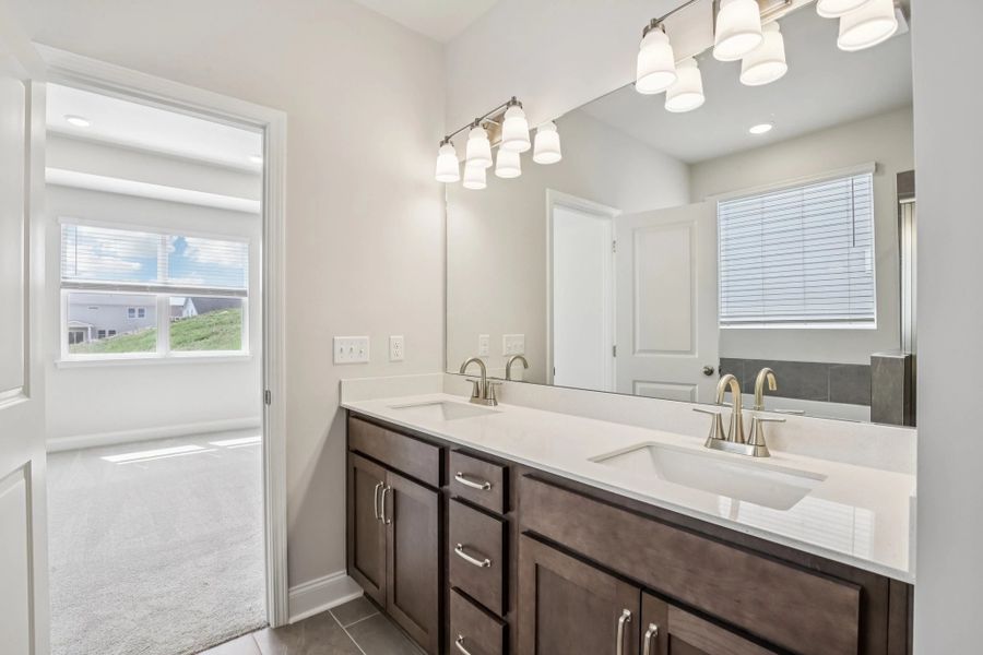 Furnished interior view inside a new home in Ascent at Arbor Ridge, La Vergne (Image 13). Furnished interior view inside a new home in Ascent at Arbor Ridge, La Vergne (Image 13).