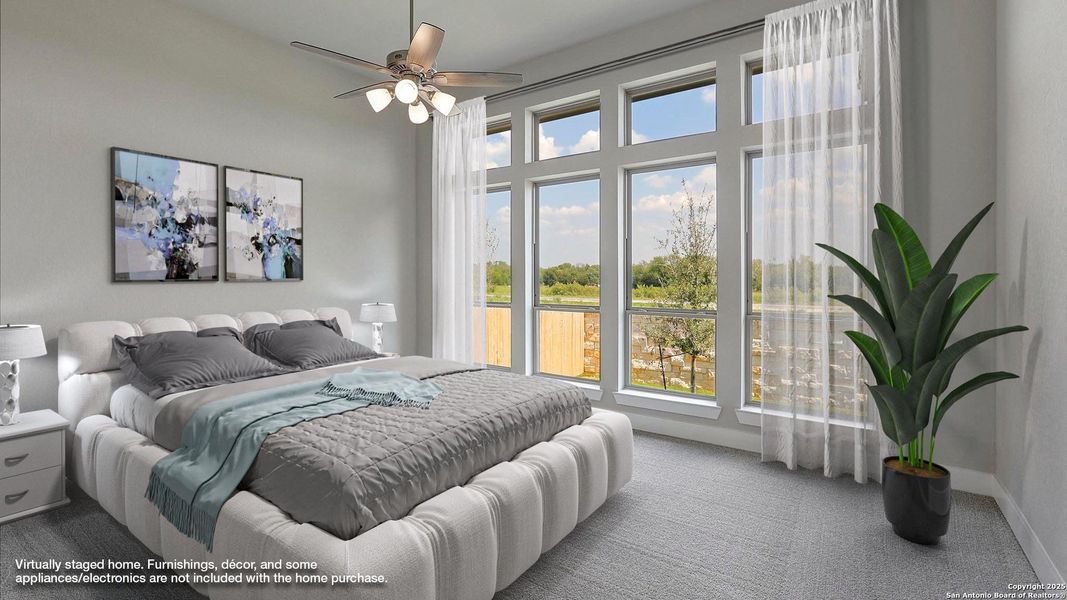 Furnished interior view inside a new home in Haby Hill 60', San Antonio (Image 17).