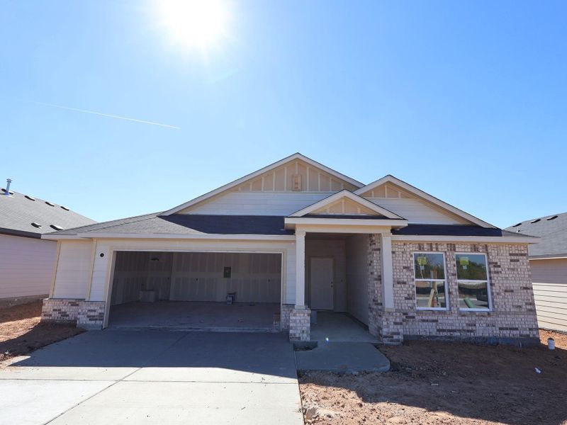 In-progress construction of a new home in Carillon, Manor, TX (Image 14). In-progress construction of a new home in Carillon, Manor, TX (Image 14).