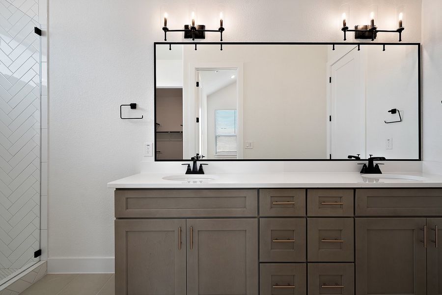 Furnished interior view inside a new home in Foxfield, Austin (Image 7).