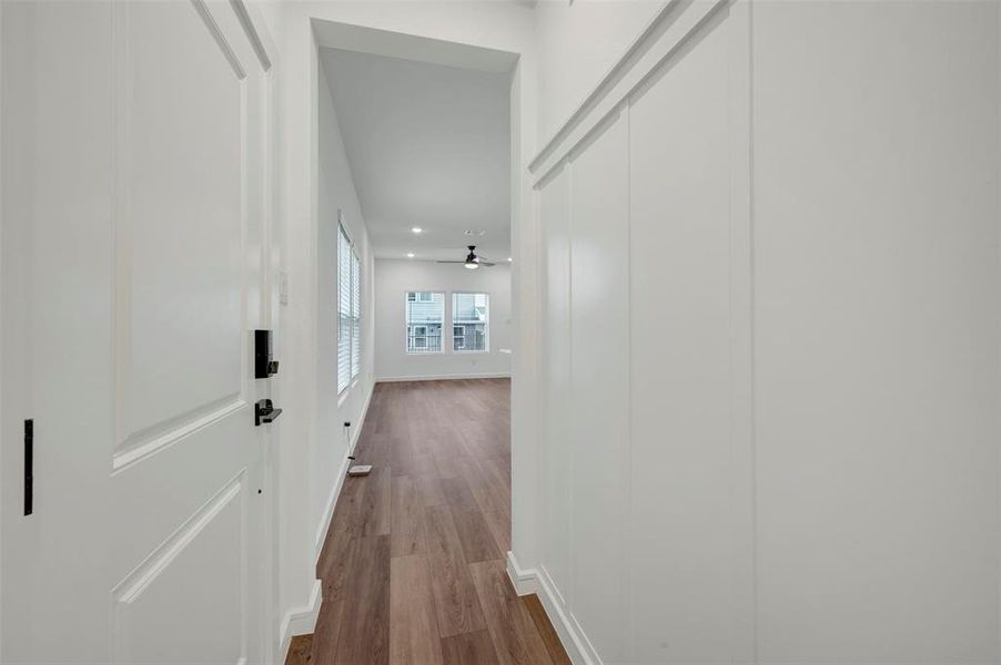 Spacious, unfurnished interior of a new home in Providence Commons, Providence Village (Image 12). Spacious, unfurnished interior of a new home in Providence Commons, Providence Village (Image 12).
