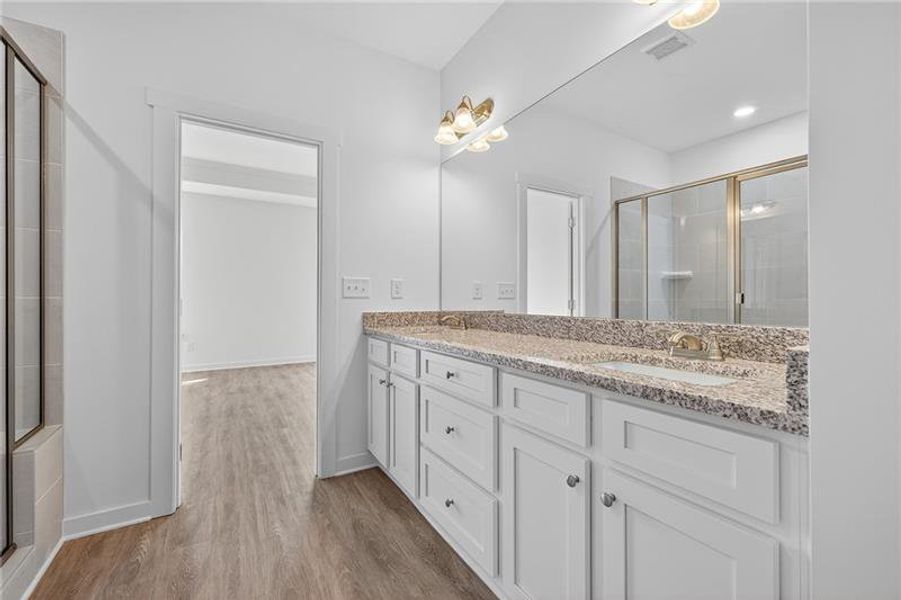 Furnished interior view inside a new home in Sutton's Landing, Statham (Image 9).