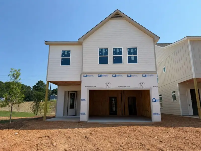 In-progress construction of a new home in The Preserve at Killian Hill, Lilburn, GA (Image 3).