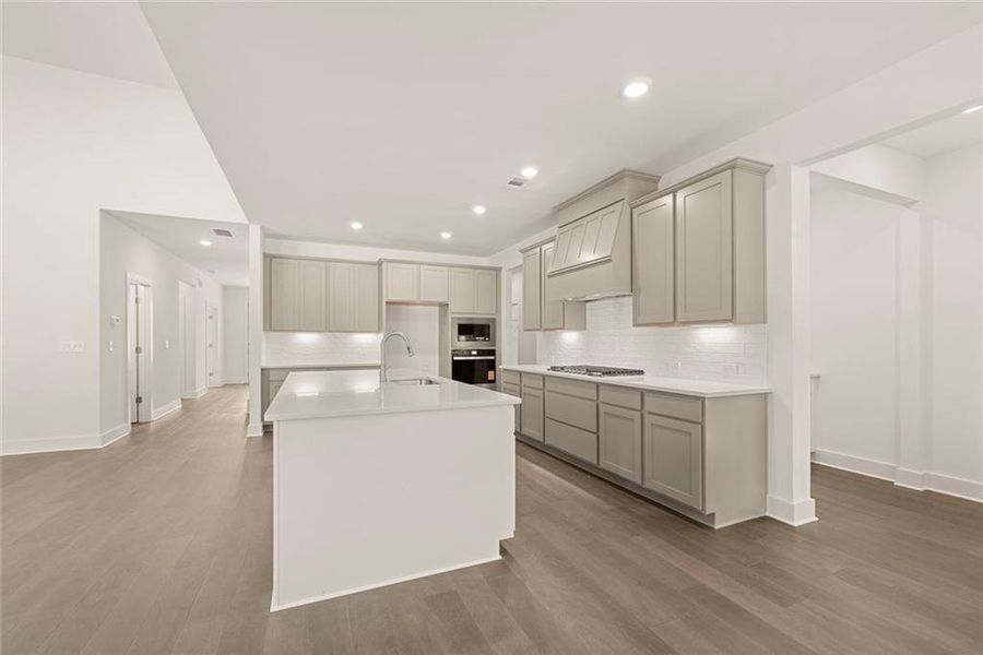 Furnished interior view inside a new home in , Gainesville (Image 6).