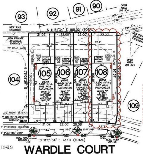 Plot Plan Plot Plan
