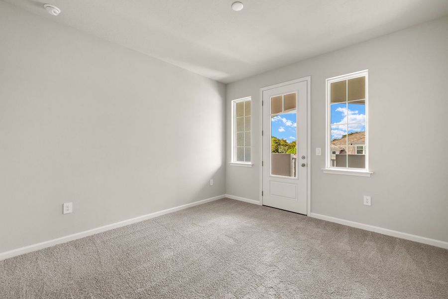 Spacious, unfurnished interior of a new home in Arboretum, Naples (Image 10). Spacious, unfurnished interior of a new home in Arboretum, Naples (Image 10).