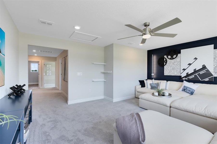 Furnished interior view inside a new home in Hartford Terrace, Davenport (Image 27).