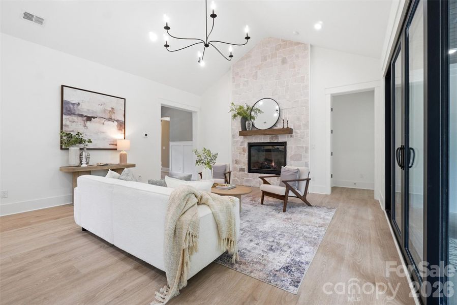 Furnished interior view inside a new home in , Rock Hill (Image 5).