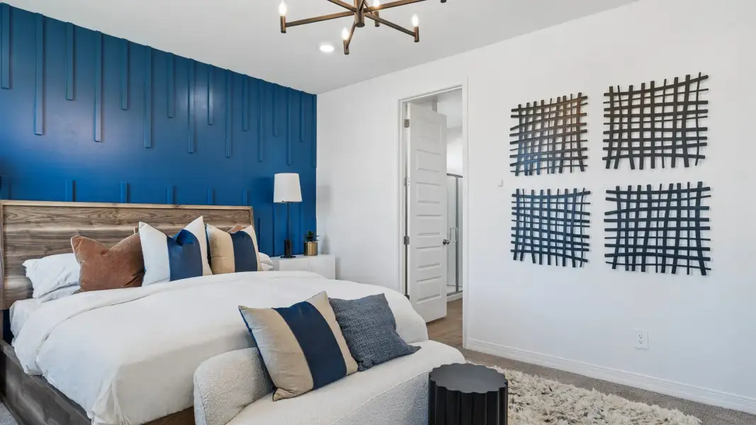 Furnished interior view inside a new home in El Cidro, Goodyear (Image 19).