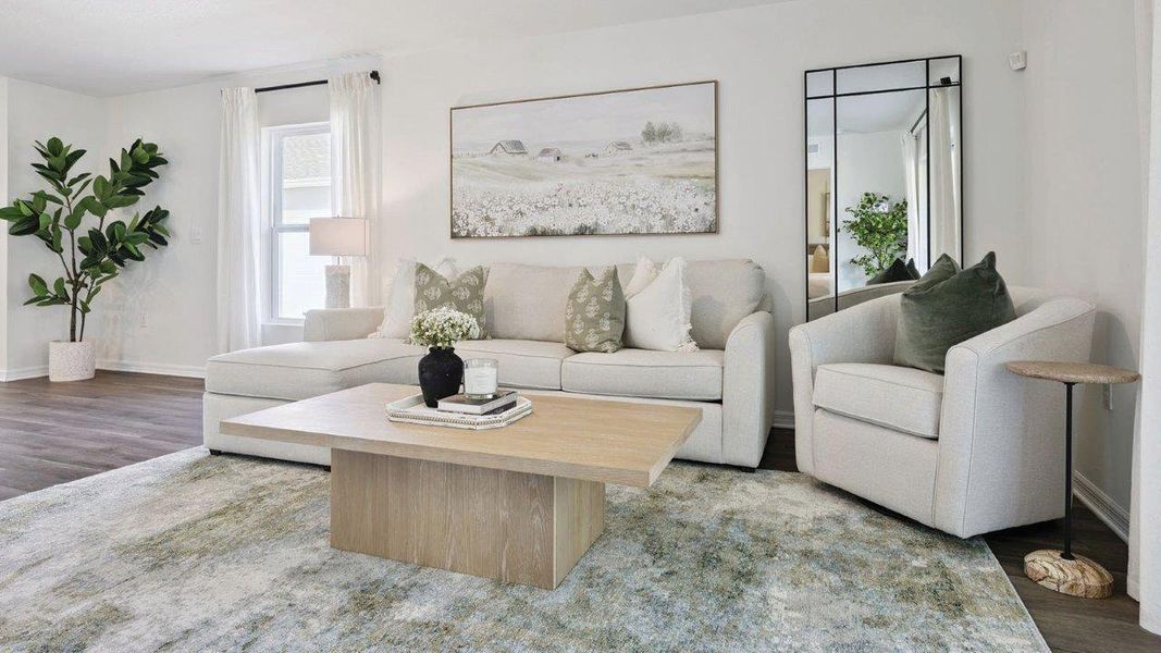 Furnished interior view inside a new home in Millstone, Lakeland (Image 14). Furnished interior view inside a new home in Millstone, Lakeland (Image 14).