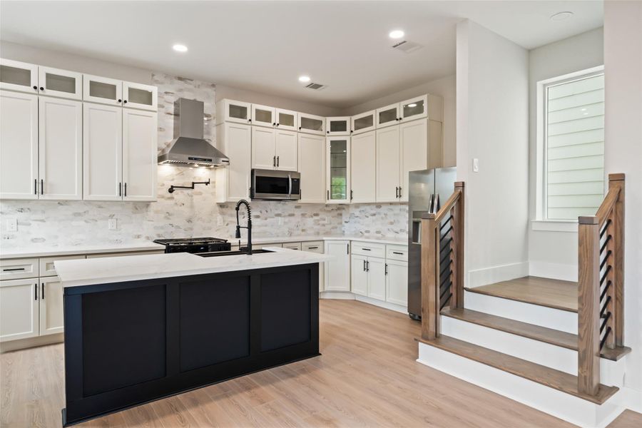 Furnished interior view inside a new home in , Houston (Image 5). Furnished interior view inside a new home in , Houston (Image 5).