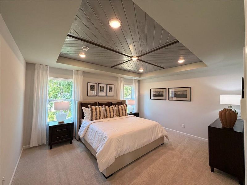 Furnished interior view inside a new home in Greene Farm, Cartersville (Image 37).