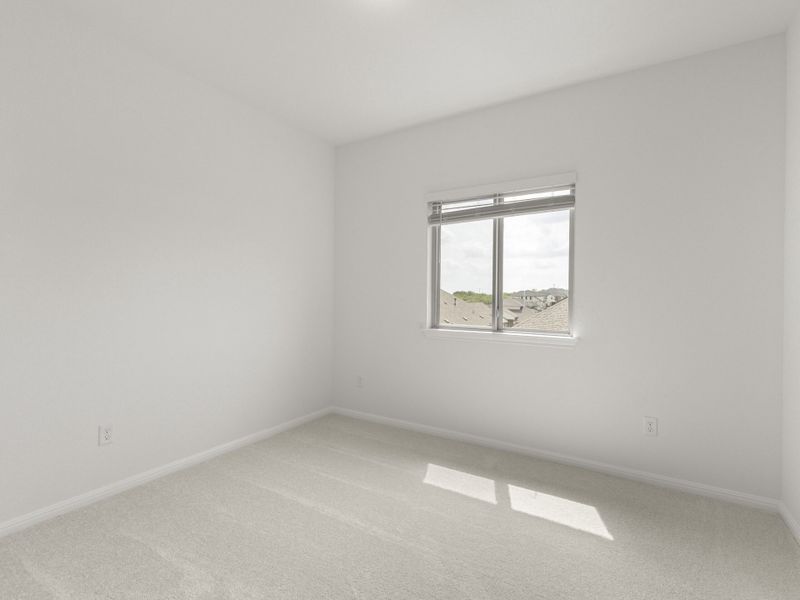 Spacious, unfurnished interior of a new home in Crosswinds, Kyle (Image 34).