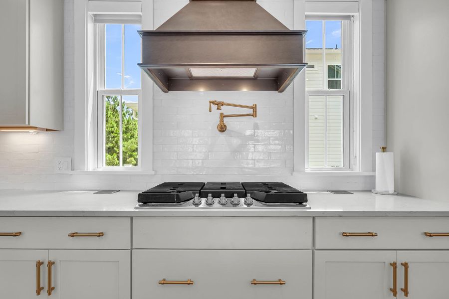 Close-up of interior finishes inside a home in Overlook at Copahee Sound, Awendaw (Image 20).