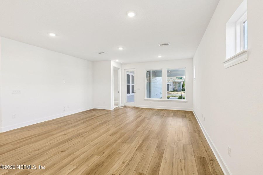 Spacious, unfurnished interior of a new home in Brookside at Shearwater, St. Augustine (Image 50).