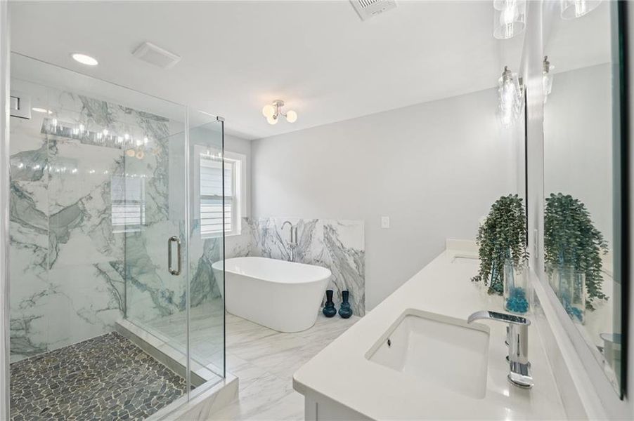 Furnished interior view inside a new home in , Hapeville (Image 14).