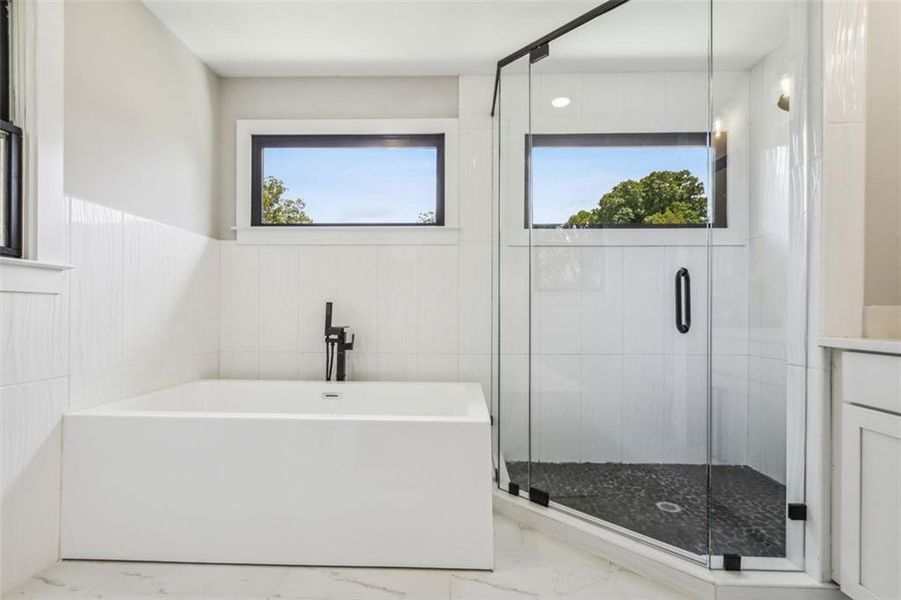 Furnished interior view inside a new home in , Atlanta (Image 11). Furnished interior view inside a new home in , Atlanta (Image 11).