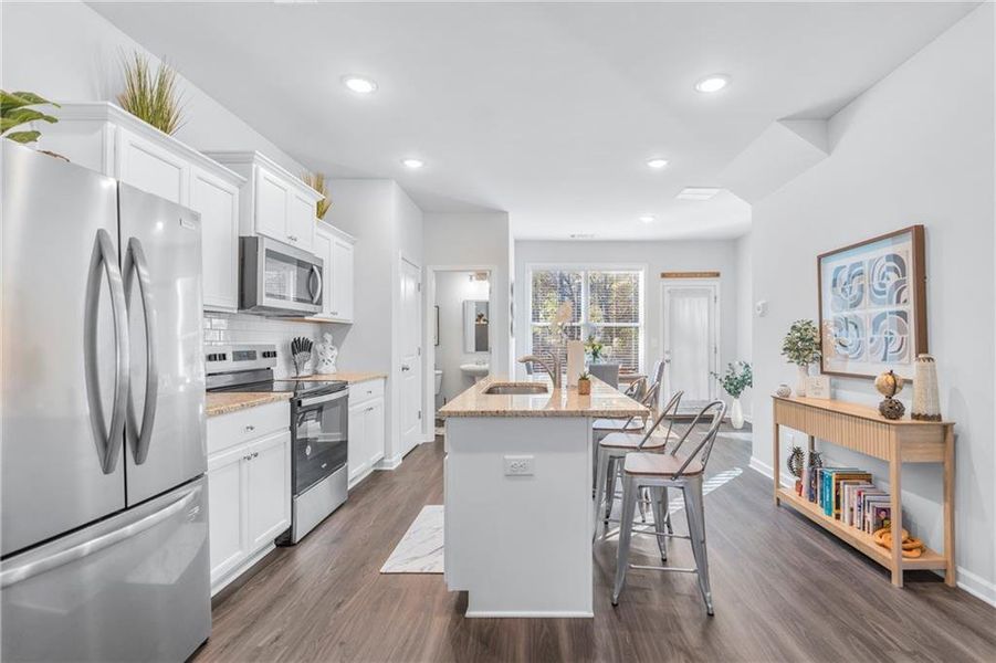 Furnished interior view inside a new home in , Lawrenceville (Image 10).
