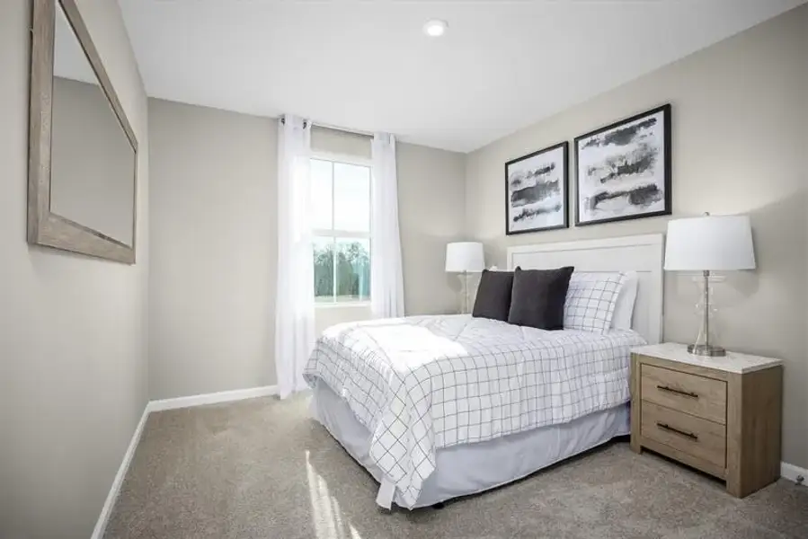 Furnished interior view inside a new home in Summertree, Stone Mountain (Image 12). Furnished interior view inside a new home in Summertree, Stone Mountain (Image 12).