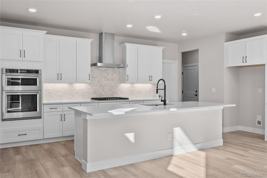 Furnished interior view inside a new home in , Littleton (Image 7).