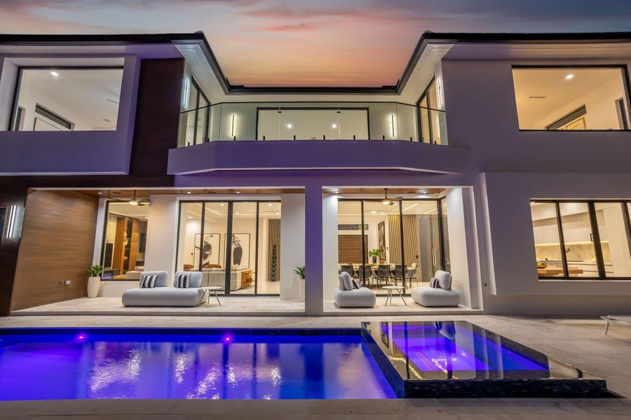 Exterior details and patio area of a home in , Boca Raton (Image 47). Exterior details and patio area of a home in , Boca Raton (Image 47).