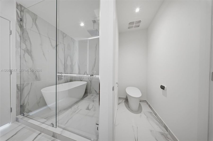 Furnished interior view inside a new home in , Miami (Image 14).