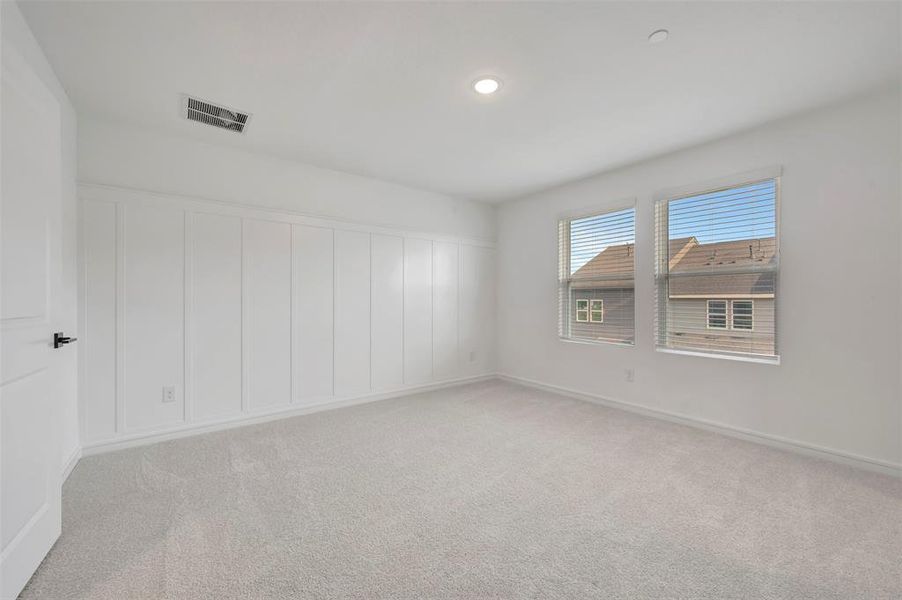 Spacious, unfurnished interior of a new home in Providence Commons, Providence Village (Image 21). Spacious, unfurnished interior of a new home in Providence Commons, Providence Village (Image 21).