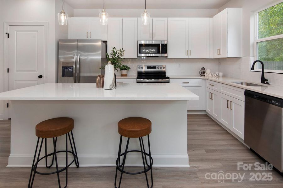 Furnished interior view inside a new home in , Stanley (Image 15).