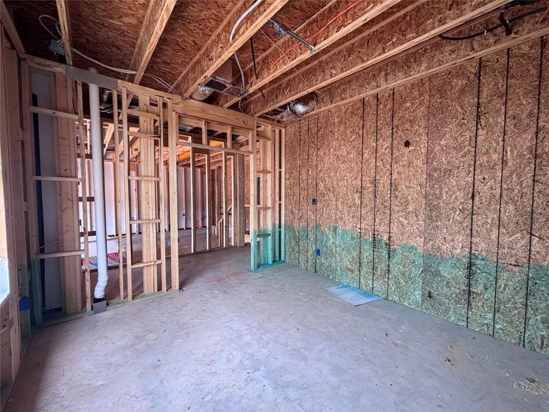 In-progress construction of a new home in The Colony 50s, Bastrop, TX (Image 26). In-progress construction of a new home in The Colony 50s, Bastrop, TX (Image 26).