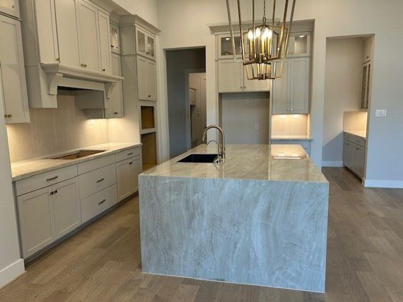 Representative picture of the kitchen and butlers pantry. Representative picture of the kitchen and butlers pantry.