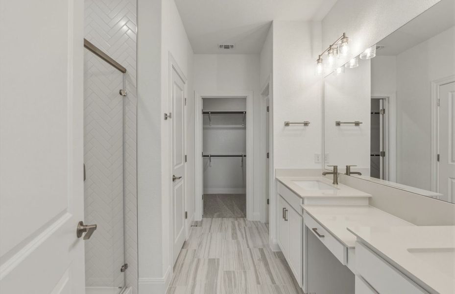Furnished interior view inside a new home in Saddleback at Santa Rita Ranch, Liberty Hill (Image 10).