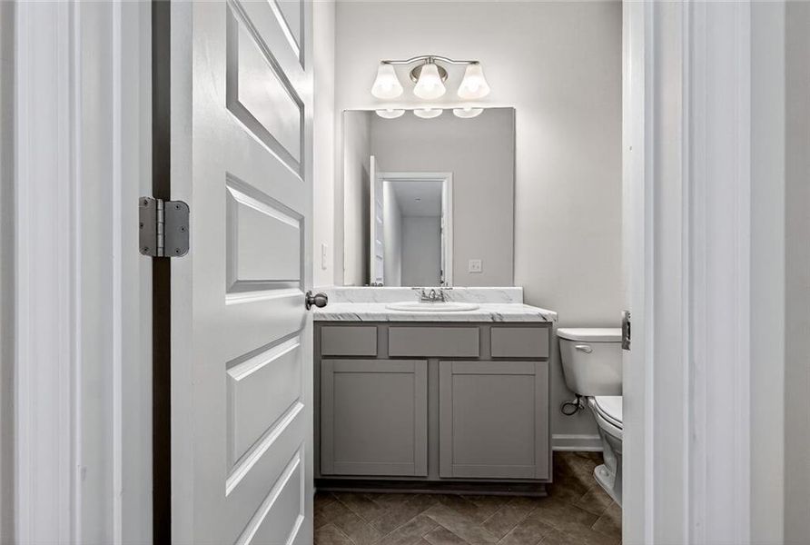 Furnished interior view inside a new home in Laurel Creek, Calhoun (Image 10).