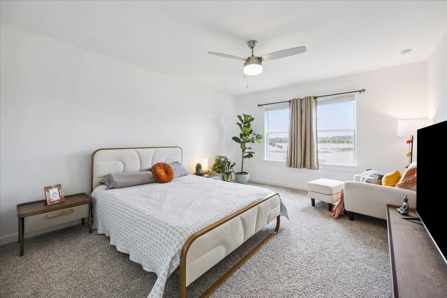 Furnished interior view inside a new home in City Gate North, Houston (Image 11).