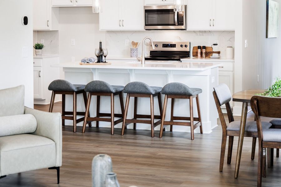 Furnished interior view inside a new home in Stonebarrow, Lillington (Image 3). Furnished interior view inside a new home in Stonebarrow, Lillington (Image 3).