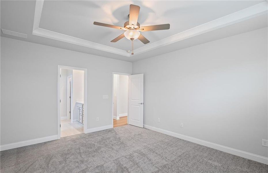 Spacious, unfurnished interior of a new home in Anderson Point, McDonough (Image 29).