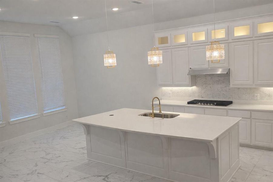 Furnished interior view inside a new home in , Fate (Image 7).