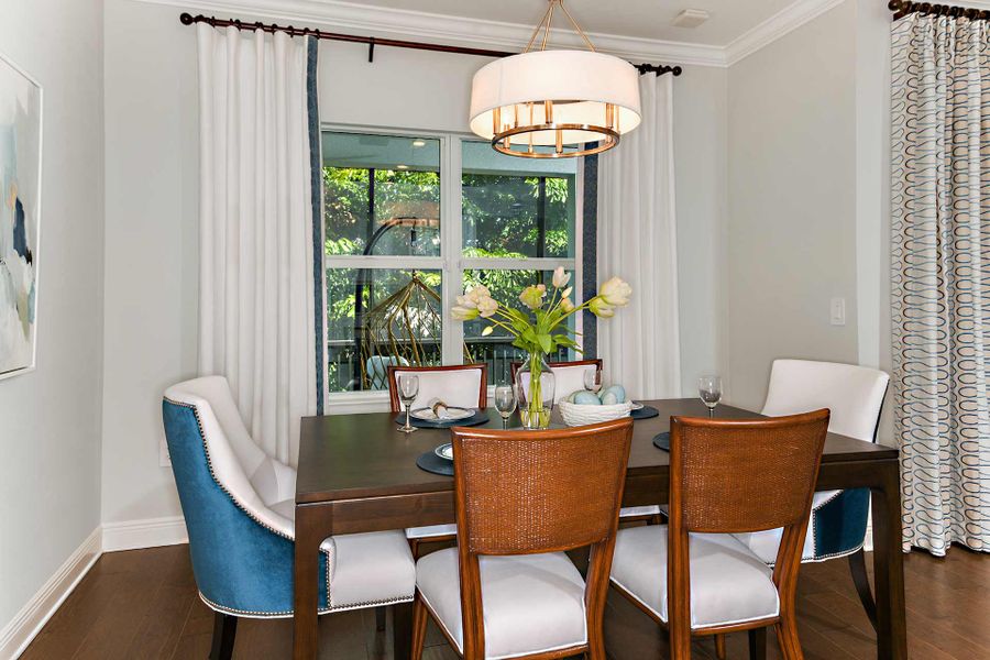 Furnished interior view inside a new home in Windward, Lakewood Ranch (Image 8).