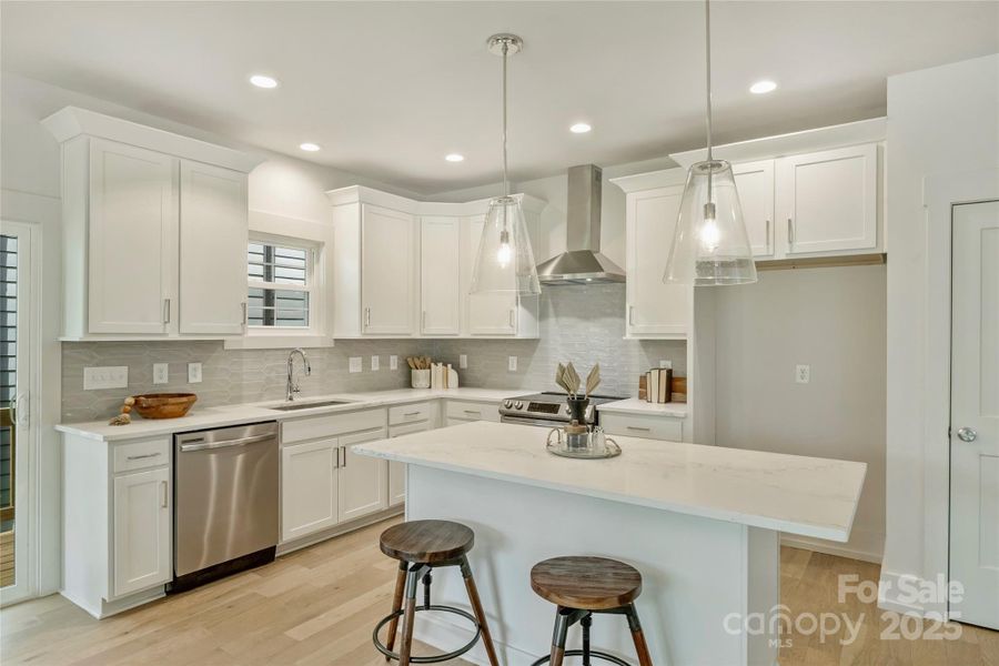 Furnished interior view inside a new home in , Charlotte (Image 10). Furnished interior view inside a new home in , Charlotte (Image 10).