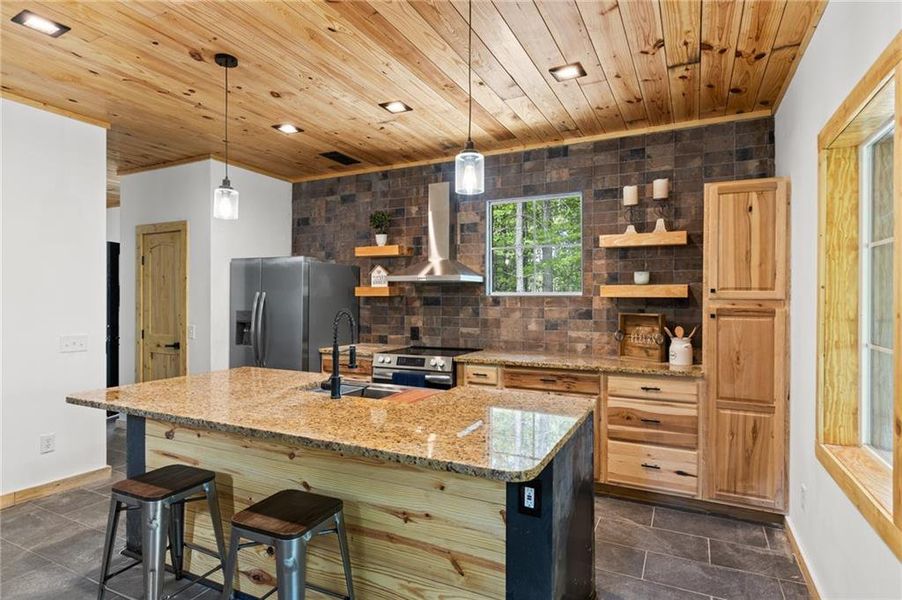 Furnished interior view inside a new home in , McCaysville (Image 4).