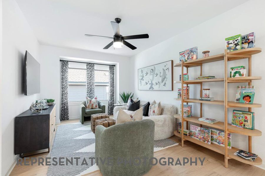 Furnished interior view inside a new home in Parkside On The River, Georgetown (Image 14). Furnished interior view inside a new home in Parkside On The River, Georgetown (Image 14).