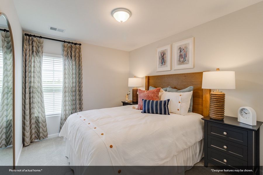 Furnished interior view inside a new home in Edwards Station, Taylors (Image 11).