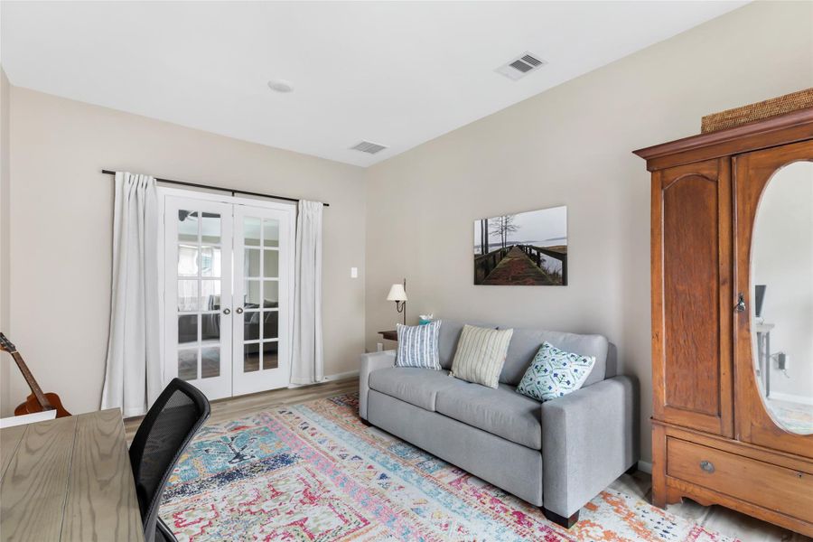 Furnished interior view inside a new home in Pinewood at Grand Texas, New Caney (Image 30).