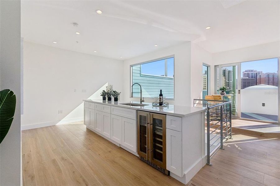 Furnished interior view inside a new home in , Sarasota (Image 17).