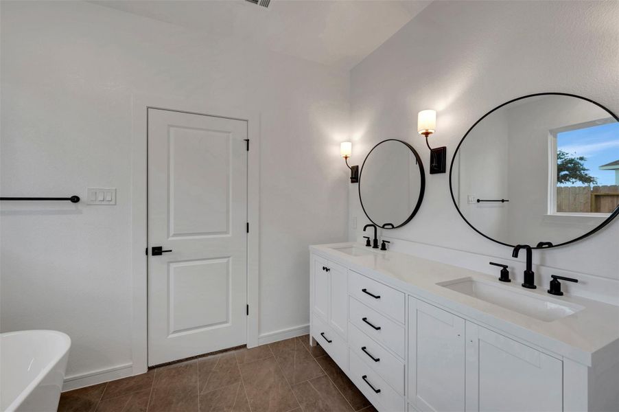 Spa-like primary bath