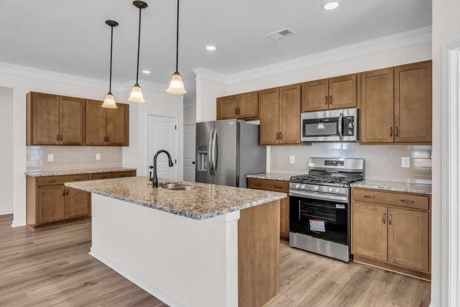 Furnished interior view inside a new home in Hampshire Hills, Columbia (Image 6).