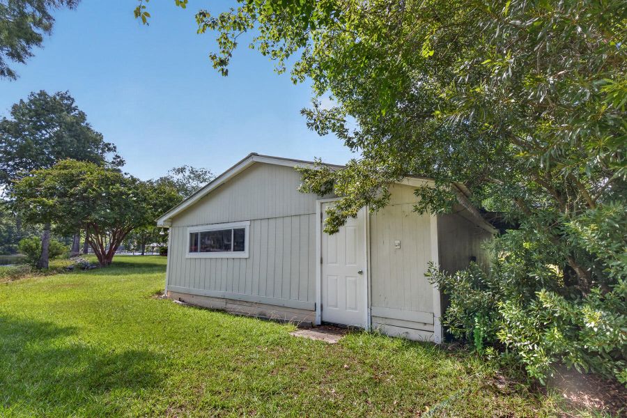 Exterior details and patio area of a home in , Summerton (Image 37). Exterior details and patio area of a home in , Summerton (Image 37).