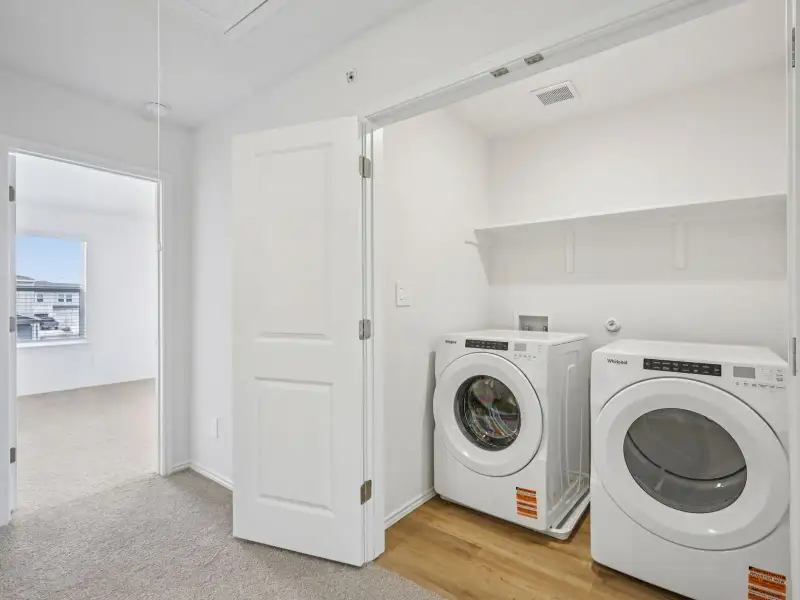 Furnished interior view inside a new home in Waterstone Village, Kyle (Image 6).